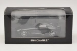 Mercedes SLS AMG C197 Black Series Negro Metalizado Minichamps 1:43 437033020 Metal - imagen 4 de 4