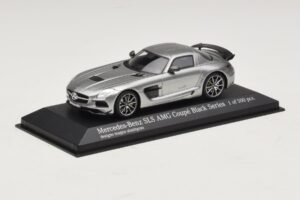 Mercedes SLS AMG C197 Black Series Gris Metalizado Minichamps 1:43 437033024 Metal - imagen 2 de 4