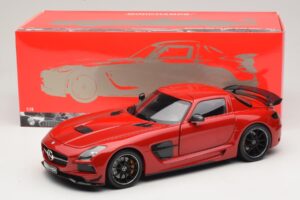 Mercedes SLS AMG C197 Black Series Rojo Minichamps 1:18 110033022 Metal - imagen 8 de 8