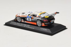 Mercedes SLS AMG GT3 #65 Hankook 24 Hours of Nurburgring 2012 Minichamps 1:43 437123265 Metal - imagen 3 de 4
