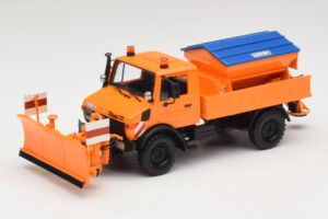 Mercedes Unimog 1300 L Quitanieves Naranja Minichamps 1:43 439033060 Metal