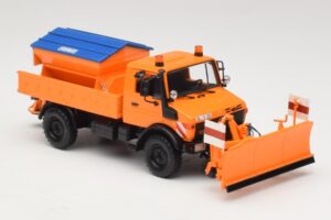 Mercedes Unimog 1300 L Quitanieves Naranja Minichamps 1:43 439033060 Metal - imagen 4 de 6