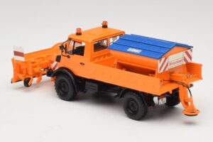 Mercedes Unimog 1300 L Quitanieves Naranja Minichamps 1:43 439033060 Metal - imagen 5 de 6