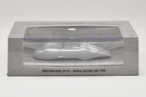 Mercedes W125 R. Caracciola World Record Car 1938 Minichamps 1:43 400383800 Metal - imagen 5 de 5