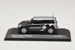 Mini Cooper Clubman R55 Negro Metalizado Minichamps 1:43 431138672 Metal