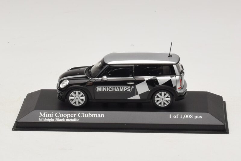 Mini Cooper Clubman R55 Negro Metalizado Minichamps 1:43 Mini Cooper Clubman R55 Negro Metalizado Minichamps 1:43 431138672 Metal