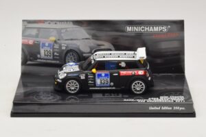 Mini Cooper Dörr Motorsport #139 Hahn / Holoch 24 Hours of Nürburgring 2011 Minichamps 1:43 437112139 Metal