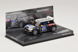 Mini Cooper Dörr Motorsport #139 Hahn / Holoch 24 Hours of Nürburgring 2011 Minichamps 1:43 437112139 Metal - imagen 2 de 5