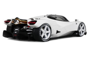 Nilu27 Nilu Super White GT Spirit 1:18 GT578 Resina - imagen 2 de 5