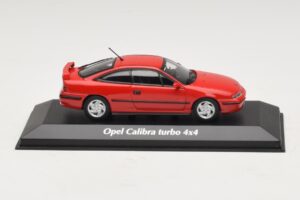 Opel Calibra Turbo 4x4 Rojo Maxichamps 1:43 940045721 Metal