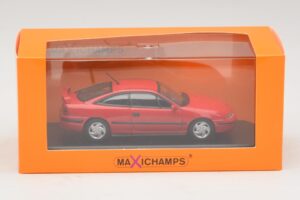 Opel Calibra Turbo 4x4 Rojo Maxichamps 1:43 940045721 Metal - imagen 4 de 4