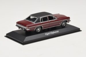 Opel Diplomat B Rojo Oscuro Maxichamps 1:43 940046071 Metal - imagen 2 de 4