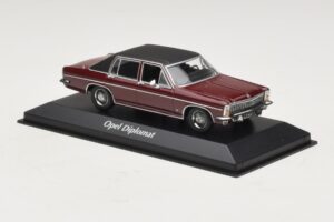 Opel Diplomat B Rojo Oscuro Maxichamps 1:43 940046071 Metal - imagen 3 de 4