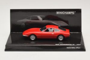 Opel Experimental GT Rojo Minichamps 1:43 437045020 Metal