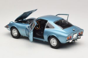 Opel GT Blue Metallic Minichamps 1:18 180049030 Metal - imagen 5 de 8