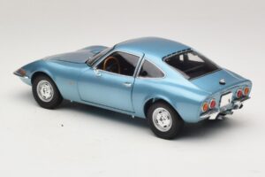 Opel GT Blue Metallic Minichamps 1:18 180049030 Metal - imagen 7 de 8