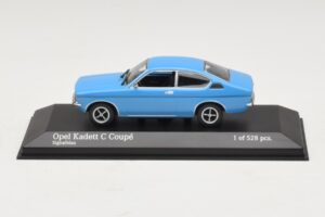 Opel Kadett C Coupe Azul Minichamps 1:43 430045628 Metal