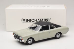 Opel Rekord C Coupé Gris Minichamps 1:18 107047022 Resina - imagen 6 de 6