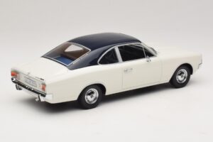 Opel Rekord C Coupé Blanco Azul Minichamps 1:18 107047021 Resina - imagen 2 de 6
