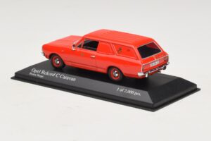 Opel Rekord Caravan Norwegian Post Minichamps 1:43 433046195 Metal - imagen 3 de 4