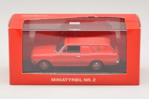 Opel Rekord Caravan Norwegian Post Minichamps 1:43 433046195 Metal - imagen 4 de 4