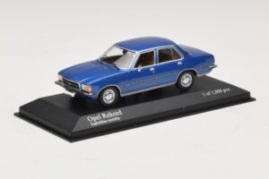 Opel Rekord D Azul Metalizado Minichamps 1:43 400044002 Metal - imagen 2 de 4
