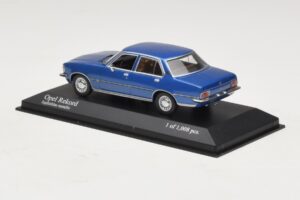 Opel Rekord D Azul Metalizado Minichamps 1:43 400044002 Metal - imagen 3 de 4