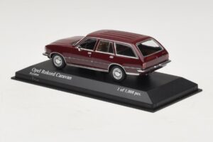 Opel Rekord D Caravan Rojo Minichamps 1:43 400044012 Metal - imagen 3 de 4