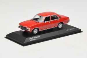 Opel Rekord D Rojo Minichamps 1:43 400044004 Metal - imagen 2 de 4