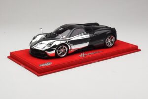 Pagani Huayra Chrome Silver Pieza Única BBR 1:18 P1873CM Resina