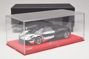 Pagani Huayra Chrome Silver Pieza Única BBR 1:18 P1873CM Resina - imagen 7 de 7