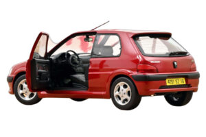Peugeot 106 S16 Lucifer Red Norev 1:18 184921 Metal - imagen 2 de 3
