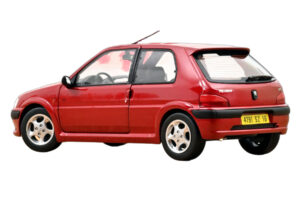 Peugeot 106 S16 Lucifer Red Norev 1:18 184921 Metal - imagen 3 de 3
