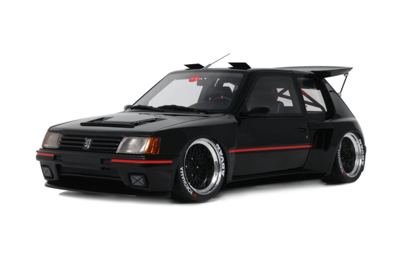 Peugeot 205 Khyzyl Saleem Negro Otto 1:18 OT1257 Resina