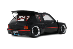 Peugeot 205 Khyzyl Saleem Negro Otto 1:18 OT1257 Resina - imagen 2 de 5