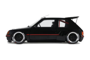 Peugeot 205 Khyzyl Saleem Negro Otto 1:18 OT1257 Resina - imagen 3 de 5