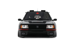 Peugeot 205 Khyzyl Saleem Negro Otto 1:18 OT1257 Resina - imagen 4 de 5