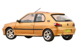 Peugeot 306 S16 Blaze Yellow Norev 1:18 184940 Metal - imagen 3 de 3