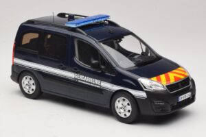 Peugeot Partner Gendarmerie Azul Oscuro Norev 1:18 184890 Metal - imagen 4 de 6