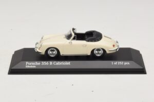 Porsche 356 B Descapotable Blanco Marfil Minichamps 1:43 400064332 Metal