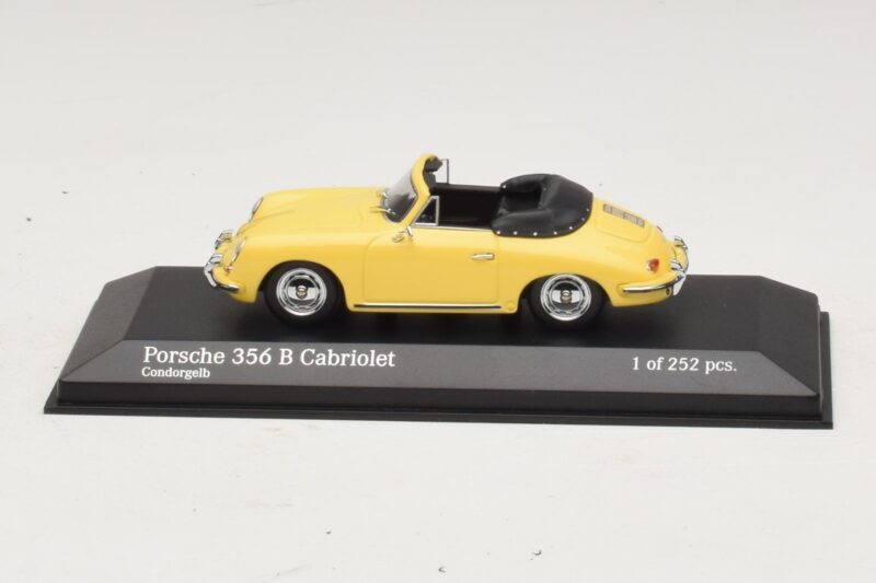 Porsche 356 B Descapotable Amarillo Minichamps 1:43 400064334 Metal