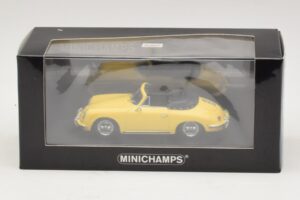 Porsche 356 B Descapotable Amarillo Minichamps 1:43 400064334 Metal - imagen 4 de 4