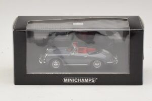 Porsche 356C Cabriolet Gris Minichamps 1:43 430062339 Metal - imagen 4 de 4