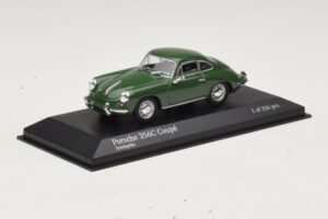Porsche 356C Verde Oscuro Minichamps 1:43 430062329 Metal - imagen 2 de 4