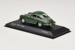 Porsche 356C Verde Oscuro Minichamps 1:43 430062329 Metal - imagen 3 de 4