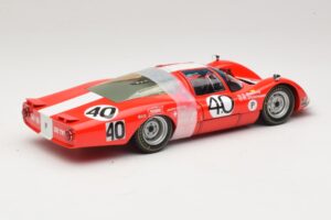 Porsche 906 LH Squadra Tartaruga #40 D. Spoerry / R. Steinemann 12 Hours of Sebring 1967 Minichamps 1:18 100676140 Metal - imagen 3 de 8