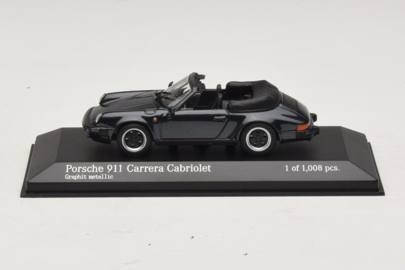 Porsche 911 930 Carrera Cabriolet Gris Metalizado Minichamps 1:43 Porsche 911 930 Carrera Cabriolet Gris Metalizado Minichamps 1:43 430062037 Metal
