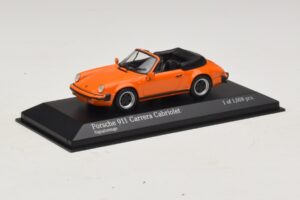 Porsche 911 930 Carrera Cabriolet Naranja Minichamps 1:43 430062038 Metal - imagen 2 de 4