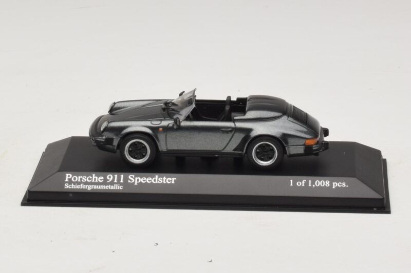 Porsche 911 930 Speedster Gris Metalizado Minichamps 1:43 Porsche 911 930 Speedster Gris Metalizado Minichamps 1:43 430066135 Metal