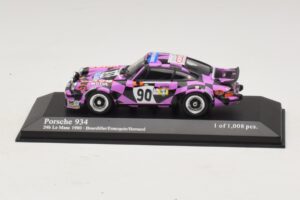 Porsche 911 934 #90 Bourdillat / Ennequin 24 Hours of Le Mans 1980 Minichamps 1:43 400806490 Metal